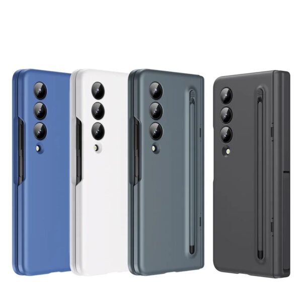 Luxury Premium Invisible Stand Hinge Stand Case Cover With S Pen For Samsung Galaxy Z Fold 4 - Image 9