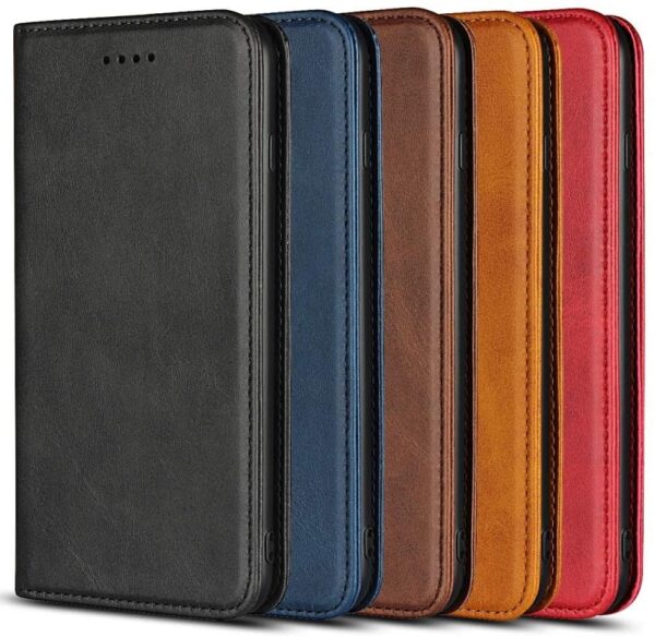 Infinix Hot 40 and Hot 40i Soft Slim Folio Flip PU Leather Wallet Case