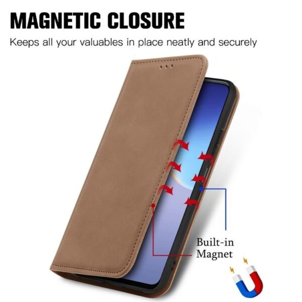 Infinix Hot 40 and Hot 40i Soft Slim Folio Flip PU Leather Wallet Case - Image 7