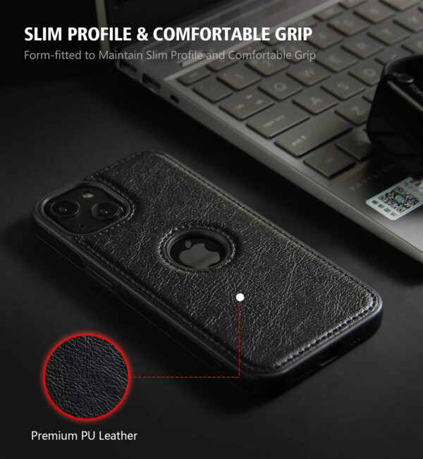 Luxury Business PU Leather Phone Case For iPhone13/14/15 Pro Max Thin Shockproof Back Cover - Image 23