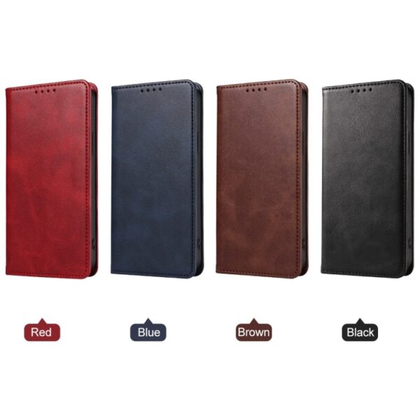 Infinix Hot 40 and Hot 40i Soft Slim Folio Flip PU Leather Wallet Case - Image 5