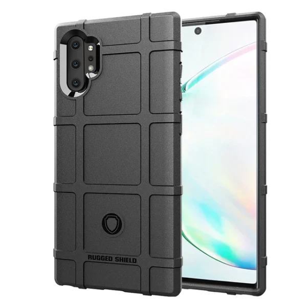 Note 10 plus Case, LABILUS (Rugged Shield Series) TPU Thick Solid Rough Armor Tactical Protective Cover Case - Image 4