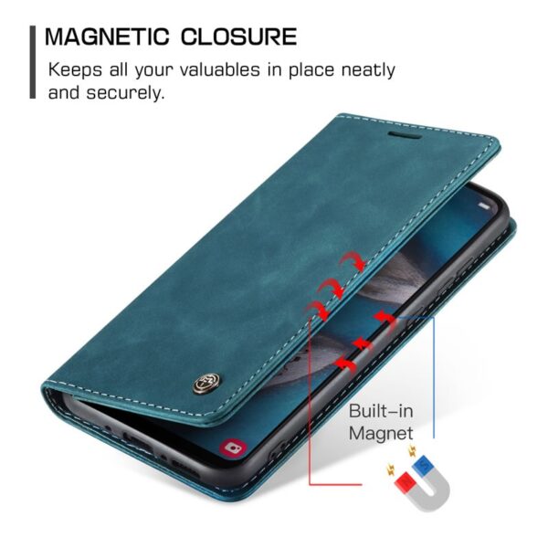 CaseMe Samsung Galaxy A05, A05S,A14, A15 & A25 Soft Slim Folio Flip PU Leather Wallet Case with 2 Cards Slot - Image 10