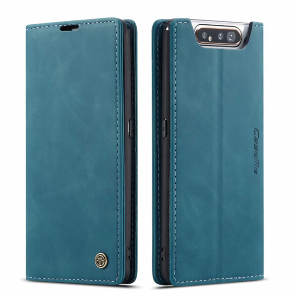 CaseMe Samsung Galaxy A80/A90 Retro Leather Wallet Case - Image 11