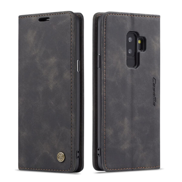 CaseMe Samsung Galaxy S8 &S9 Series Soft Slim Folio Flip PU Leather Wallet Case with 2 Cards Slot - Image 8