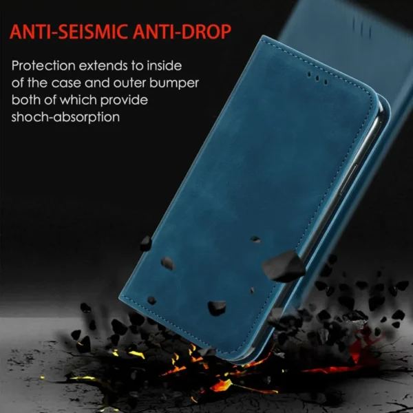 Oppo Reno 3,Reno 4, Reno5 and Reno 6 5G Premium Original and Authentic PU Leather Flip Wallet cover case - Image 13