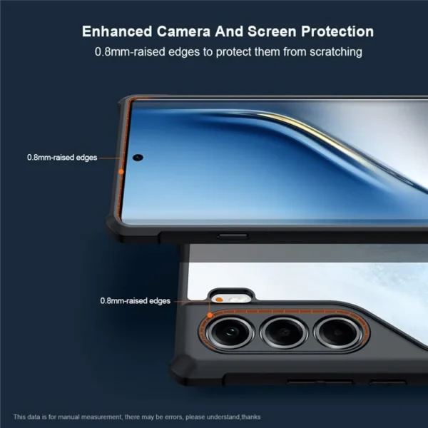 Xundd XUNDD For TECNO Camon 40 4G & Camon 40 Pro 4G Case Dropproof TPU + Acrylic Clear Back Phone Cover - Image 7