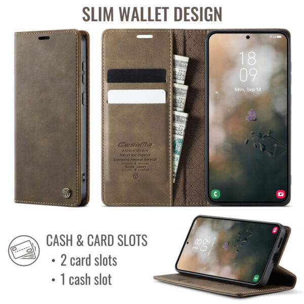 CaseMe Tecno Spark 30C,Camon 30, Camon 40 and 40 Pro Premium Flip Leather Cover for Tecno Phones - Image 18