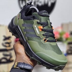 Adidas Terrex Continental rubber and Primegreen Goretex Waterproof Material Outdoor Mid-Hiking Shoes - Image 4