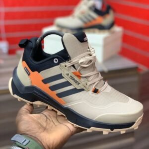 Adidas Terrex Continental rubber and Primegreen Goretex Waterproof Material Outdoor Mid-Hiking Shoes - Image 5