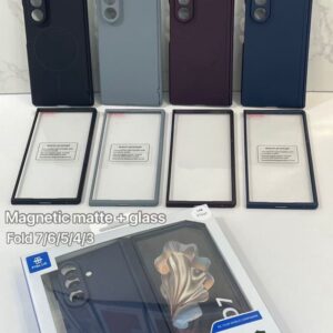 Galaxy Z Fold 7 , Z Fold 6 and Z Fold 5 Shockproof Protective Phone Case for Samsung with Hinge Protection Screen Protector All-Inclusive Protective Cover